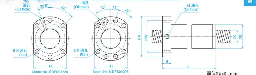 TBI DFS03205-3.8 tbi滚珠丝杠加工厂家